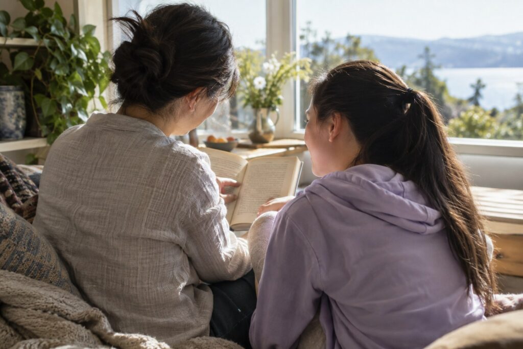 讀懂孩子的心:《你在學飛、我在學放手》閱讀心得的主題場景